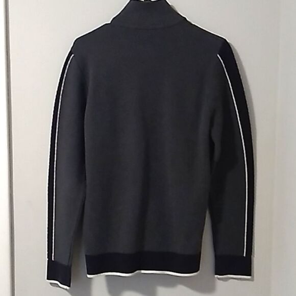 Men's Brandini Zip Up Sweater. - Picture 5 of 7